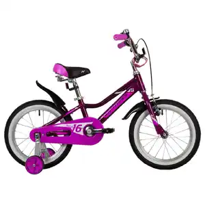 Детский велосипед Novatrack Novara 16 (фиолетовый, 2022) 165ANOVARA.VL22