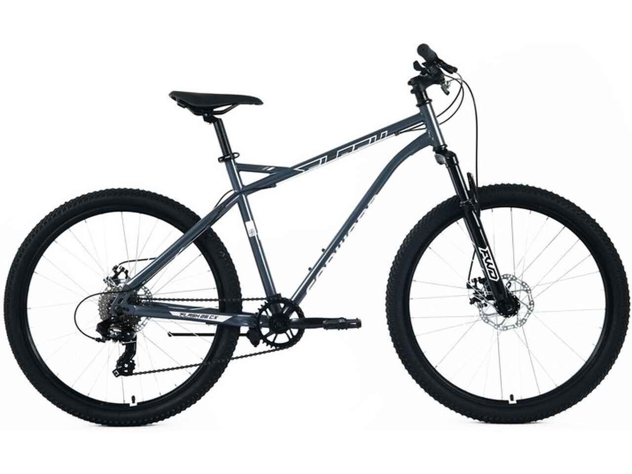 Велосипед Forward FLASH CX 26 (19, серый/серебристый, 2025) Велосипед Forward FLASH CX 26 (19, серый/серебристый, 2025)