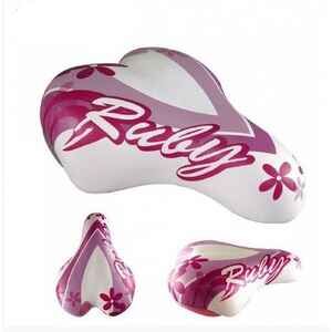 Велоседло DDK 1216 Ruby (White-Pink) Велоседло DDK 1216 Ruby (White-Pink)