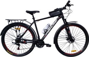 Велосипед GreenLand Genesis K 29 (21, черный/красный, 2025)