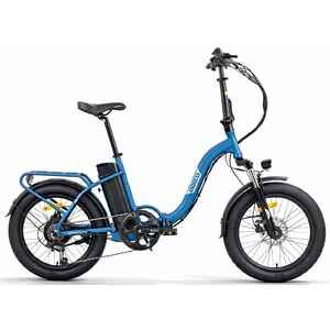 Электровелосипед Eltreco Flex 3.0 (синий матовый)
