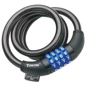 Тросовый велозамок Tonyon 5231С-1212