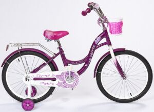 Детский велосипед Zigzag Girl 18 (фиолетовый) ZG-1834