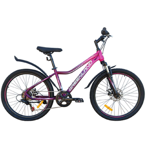 Велосипед GreenLand Demetra 26 7S SUS (16, фиолетовый/розовый)