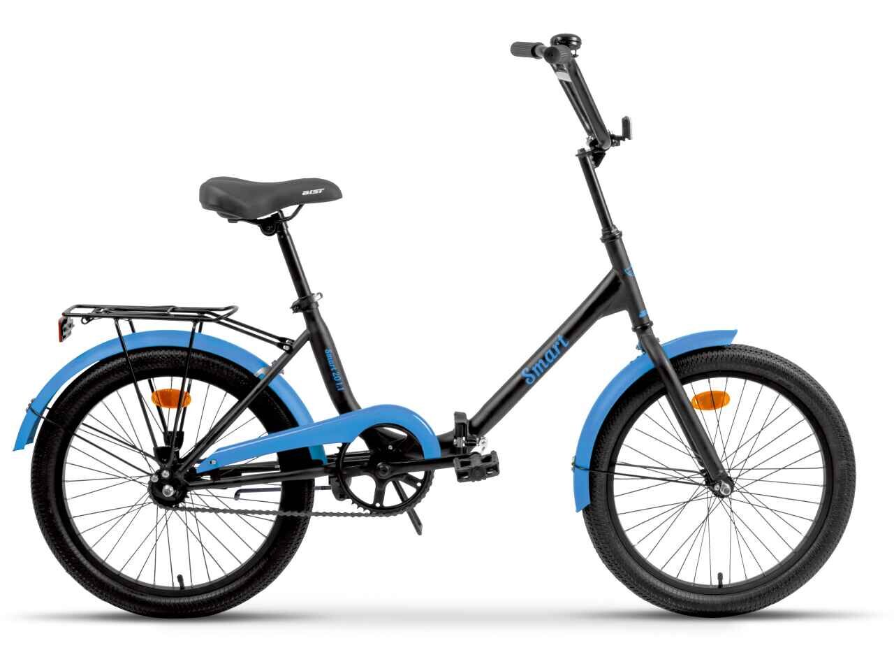 Велосипед Aist Smart 20 1.1 (черный/синий, 2025) Велосипед Aist Smart 20 1.1 (черный/синий, 2025)
