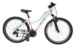 Велосипед Forward Acid 27.5 Q-350 FR р.16.5 2024 (белый/бирюзовый)