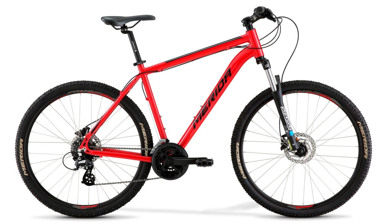 Велосипед Merida Big.Seven 10-D (XS/13.5, Red/Black, 2021)