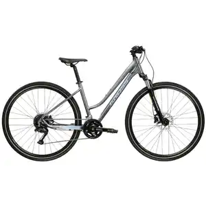 Велосипед Kross Evado 5.0 (D 28 L, серый/синий) KREV5Z28X19W007957